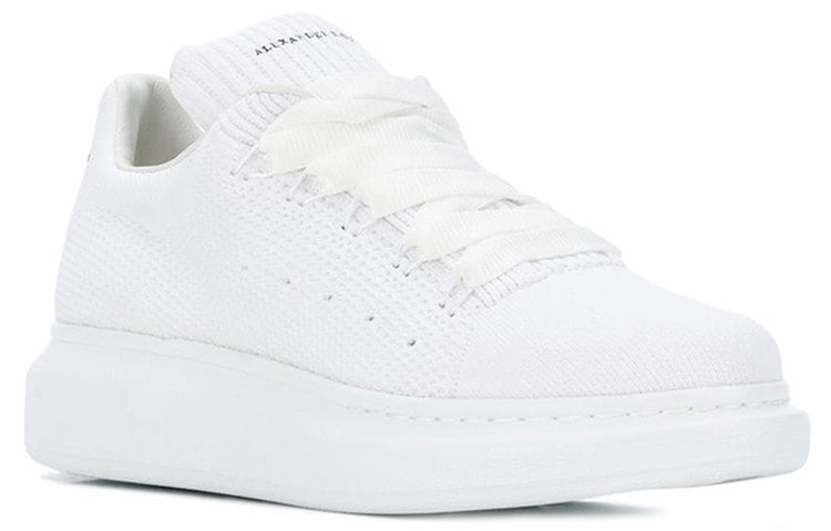 (WMNS) Alexander McQueen Oversized Mesh Sneaker 'Pure White' 533699W4I909000