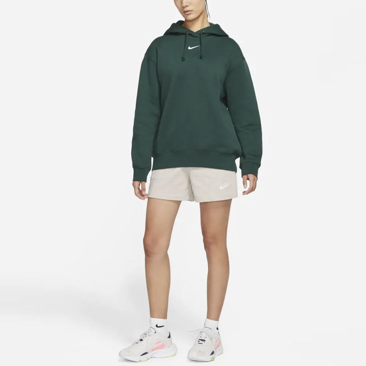 (WMNS) Nike Sportswear Collection Fleece Casual Sports Hoodie 'Green' DJ7669-397