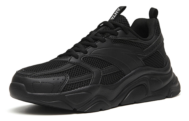 (WMNS) ANTA Life Series Sneakers 'Black' 122258891-4