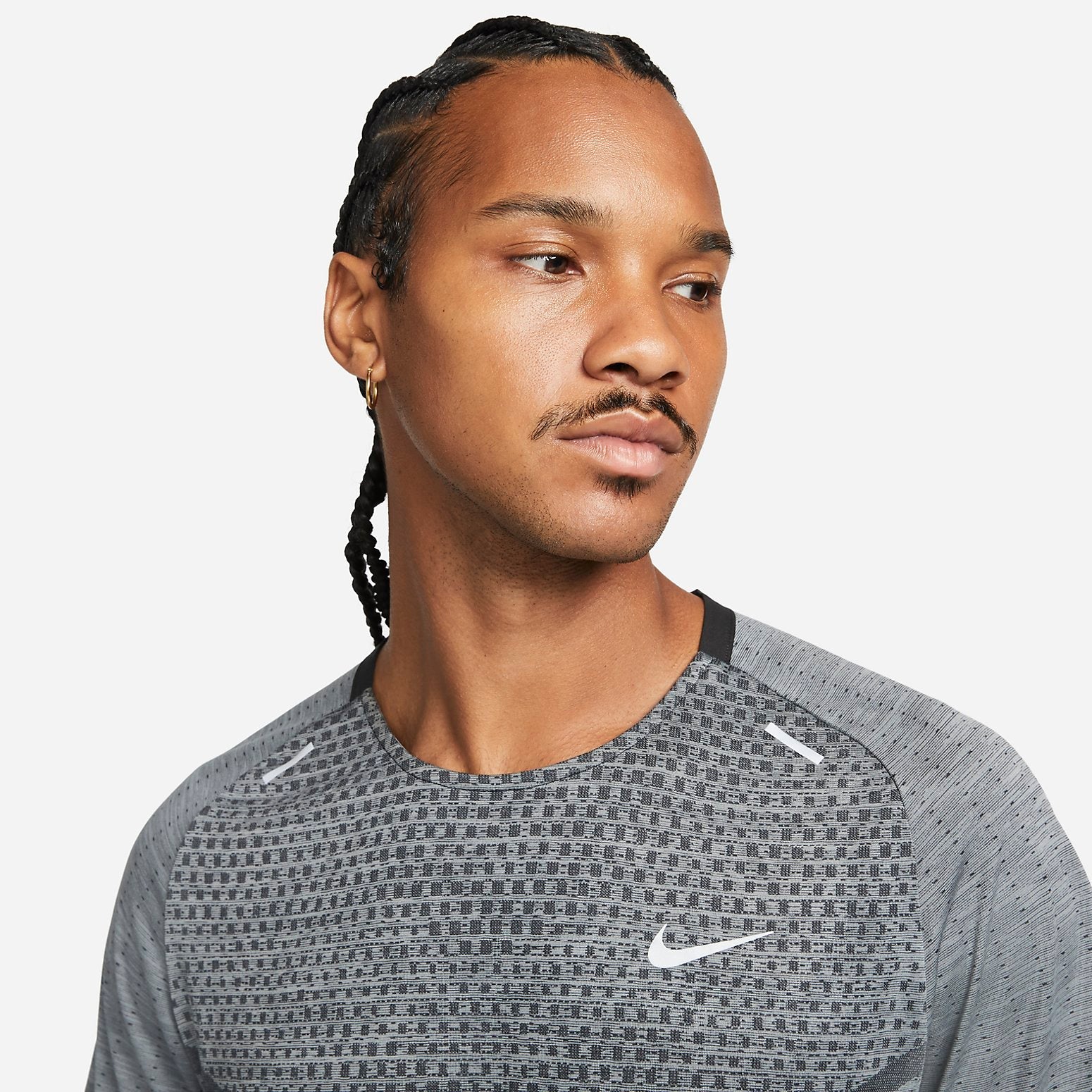 Nike Tech Knit Ultra Short-Sleeve 'Grey' DM4753-010