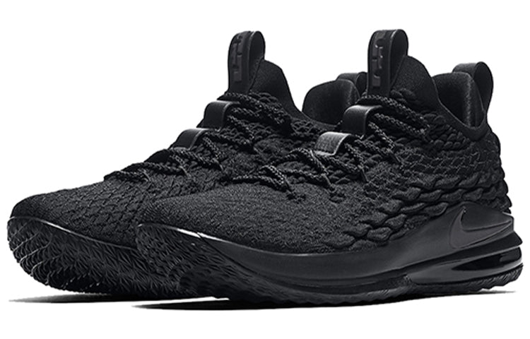 Nike LeBron 15 Low 'Triple Black' AO1755-004