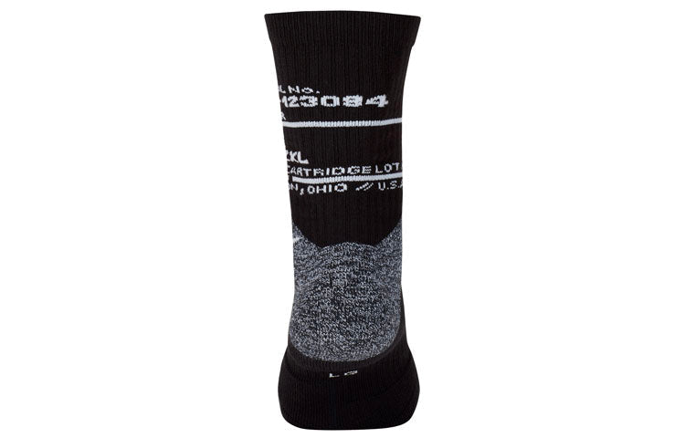 Nike Elite Cushioned Crew Unisex Running Training Gym Socks Unisex 1 Pack Black CK6784-010