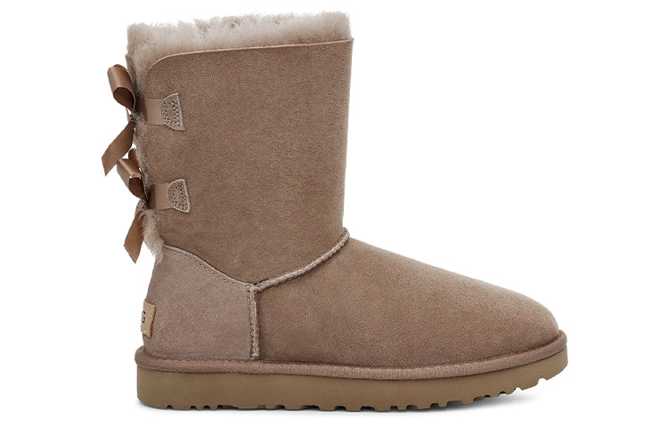 (WMNS) UGG Bailey Bow II 2.0 Fleece Lined 1016225-CRBO