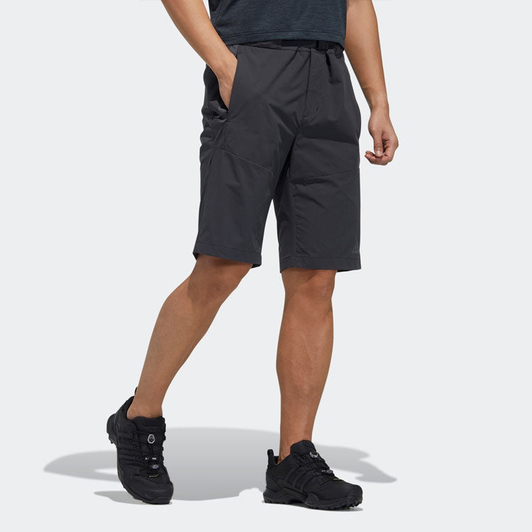 adidas Outdoor Athleisure Casual Sports Shorts Black GN7330