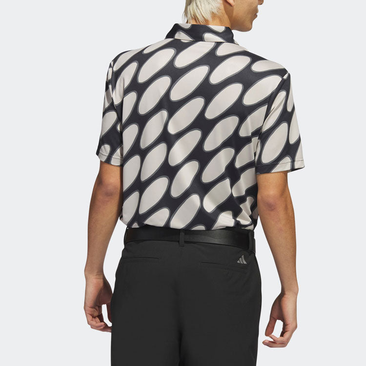 adidas Golf x Marimekko Polo Shirt 'Black Grey' HS7614