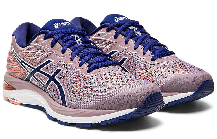 (WMNS) ASICS Gel-Cumulus 21 'Violet Blush Dive Blue' 1012A470-500