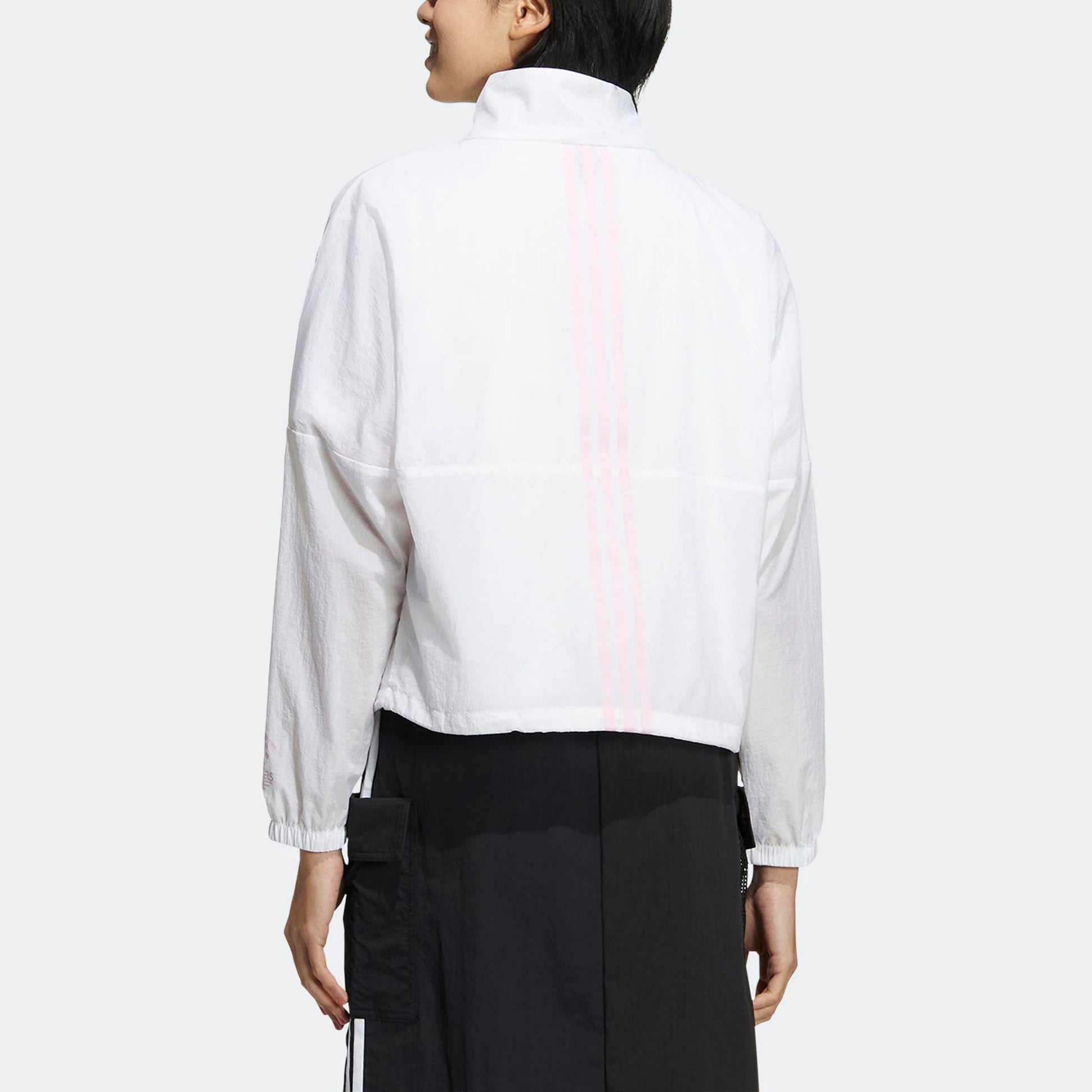 (WMNS) adidas Vibe Windbreaker Jackets 'White' HN2386