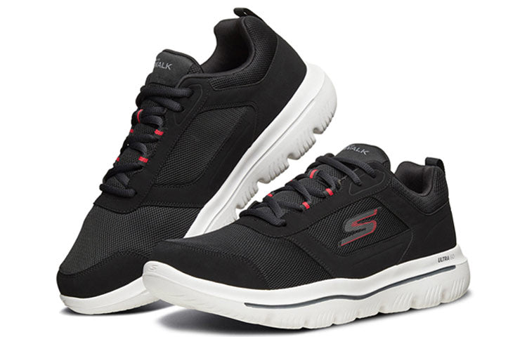 Skechers Go walk Evolution Ultra Low-Top Black/Red 54734-BKRD