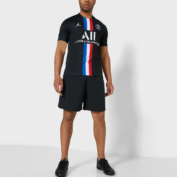 Air Jordan Paris Saint-Germain PSG 19/20 Stadium Fourth Jersey 'Black' BV9197-011