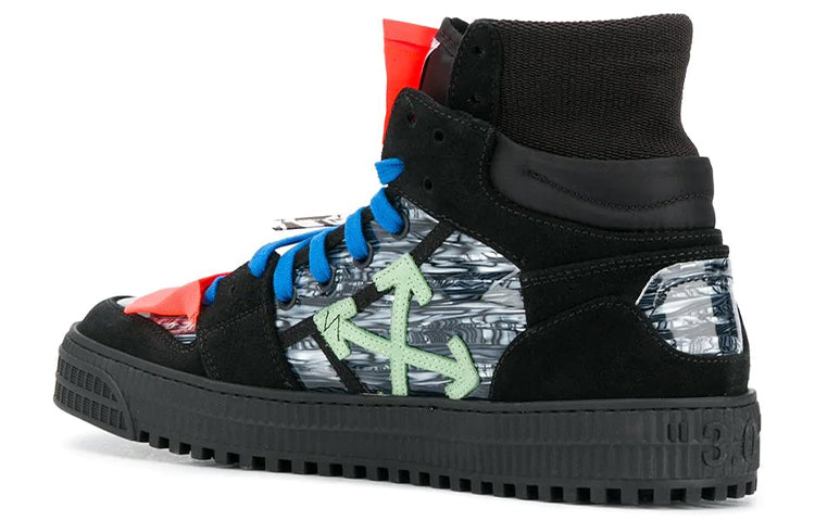 Off-White Off-Court High 'Black Optical White' OMIA065F20LEA0011002