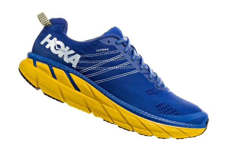 HOKA ONE ONE Clifton6 'Yellow Blue' 1102872-NBLM