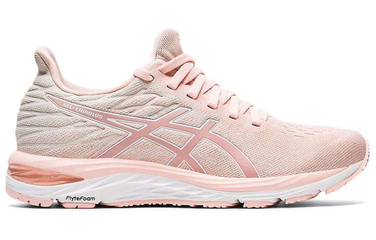 (WMNS) ASICS Gel-Cumulus 21 Knit 'Pink White' 1012A692-700