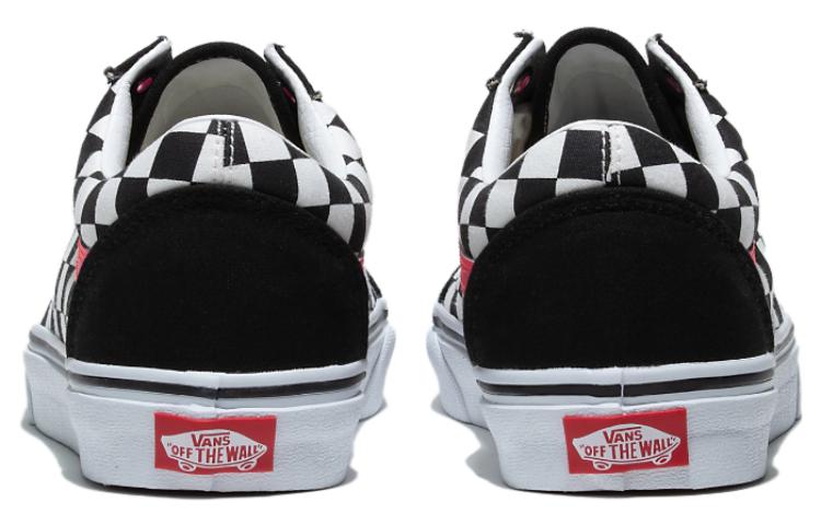 Vans Old Skool Skateboarding Shoes 'Black White Pink' VN0A3VC1446