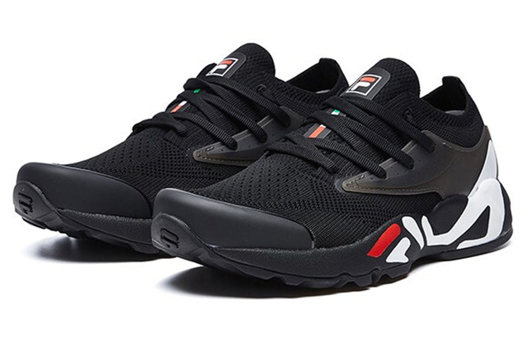 (WMNS) FILA Mind One 2.0 Low Black/White/Red F12W024116FBK