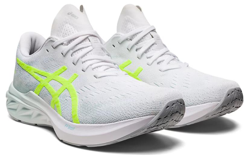 (WMNS) ASICS DynaBlast 3 'White Safety Yellow' 1012B289-100