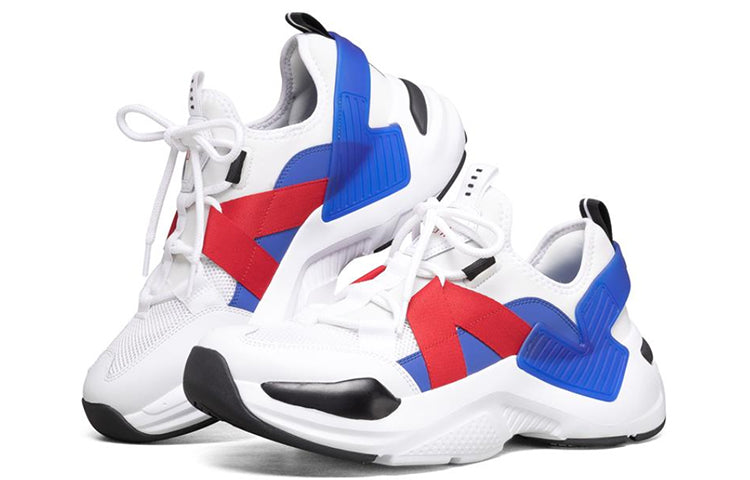 Skechers Dlt-A 2.0 Running Shoes White/Blue 888018-WBLR
