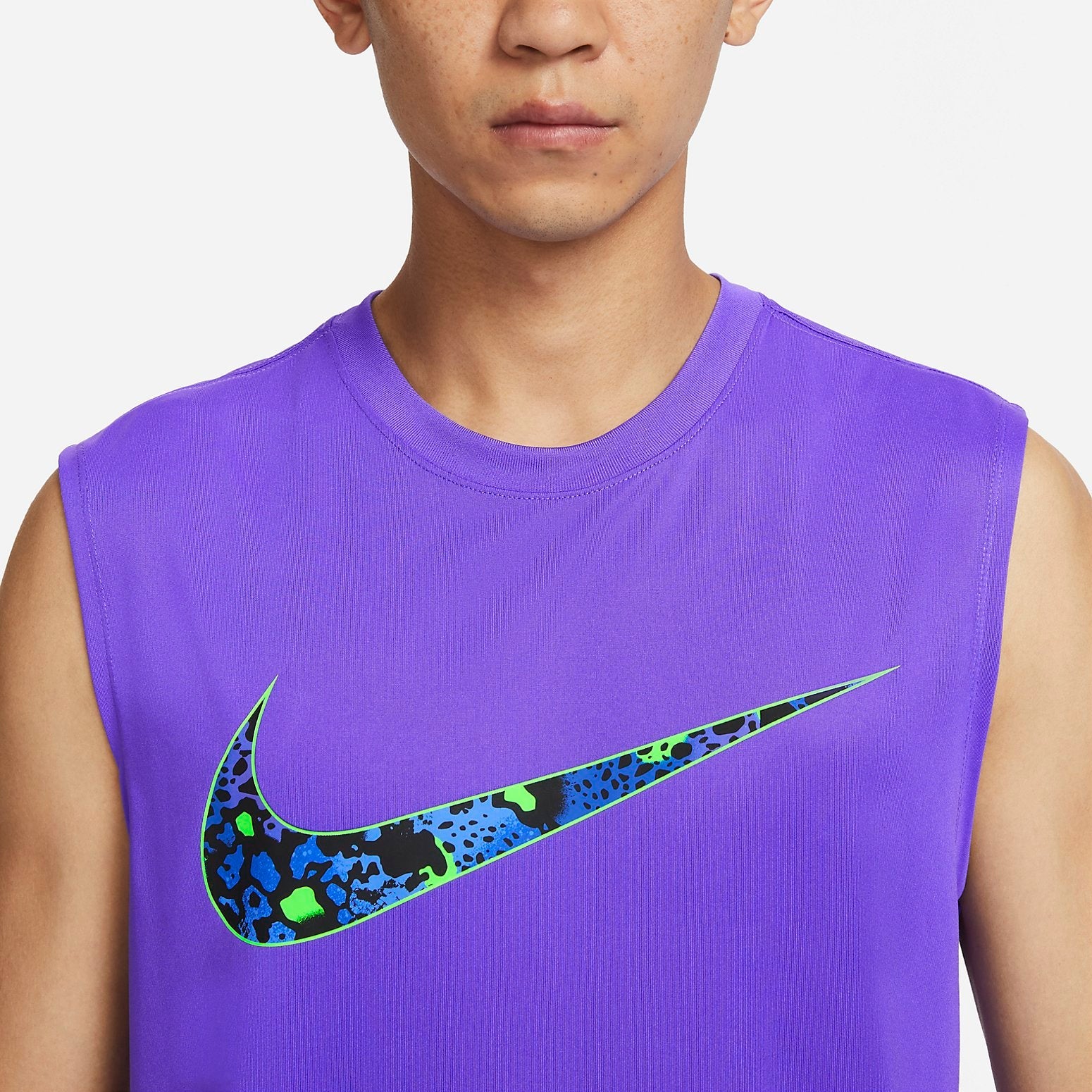 Nike Dri-FIT Quick-Drying Basketball Jerseys 'Purple' FQ0357-547