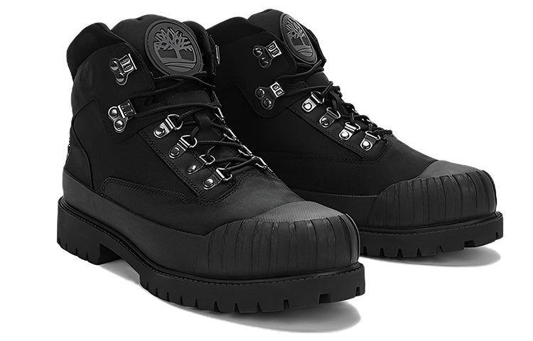 Timberland Heritage Rubber-toe Hiking Boots 'Monochrome Black' A2QQ7