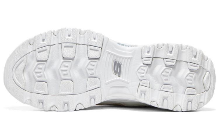 (WMNS) Skechers D'lites 1.0 Marathon Running Shoes 'White' 896242-WHT