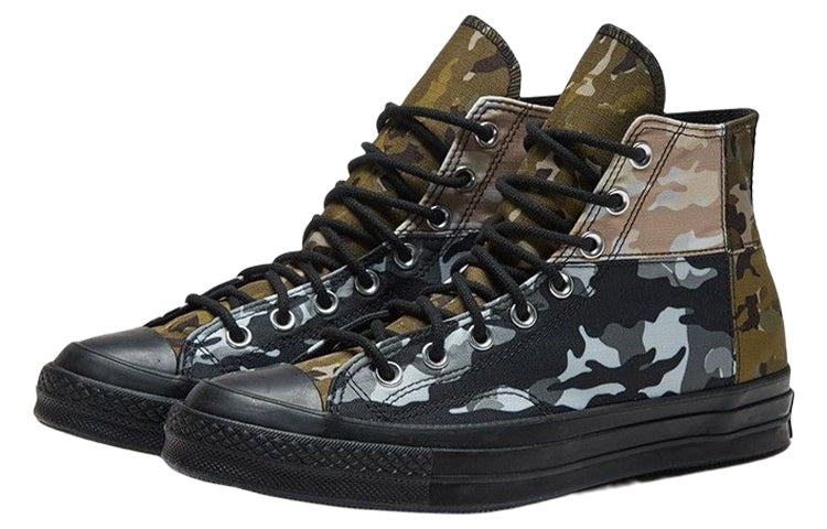 Converse Chuck 70 High 'Patchwork Blocked - Camo Black' 165912C