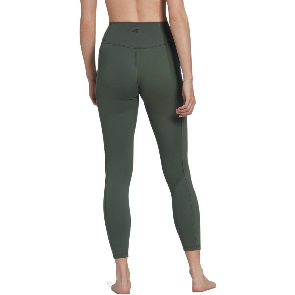 (WMNS) adidas Yoga Studio 7/8 Leggings Asia Sizing 'Olive Green' HK6615