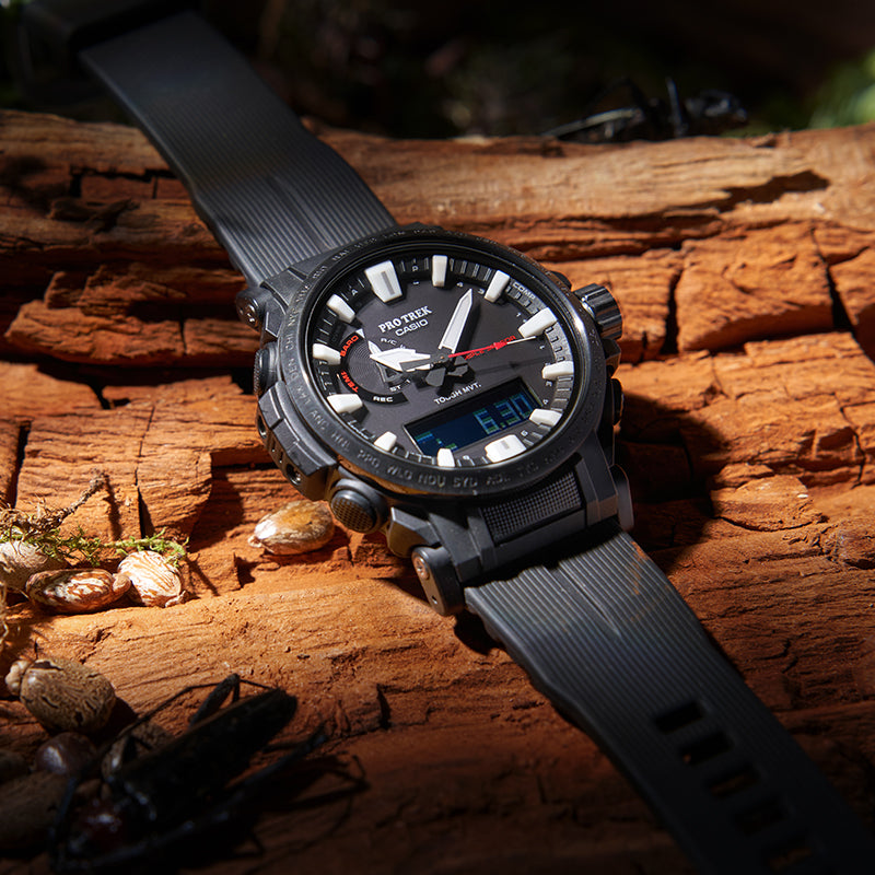 Casio Pro Trek Classic Outdoor Analog-Digital Watch 'Black' PRW-61Y-1BPR