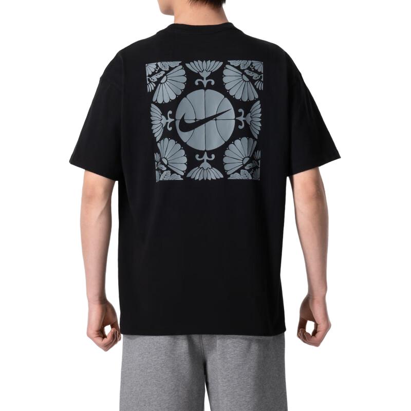Nike Max90 Basketball Graphic T-shirt (Asia Sizing) 'Black' FV8399-010