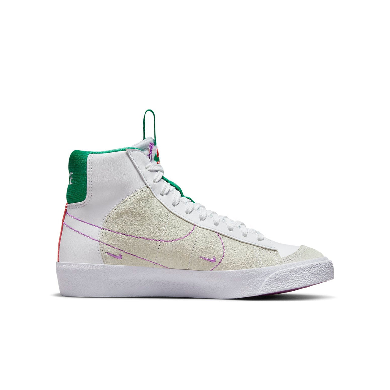 (GS) Nike Blazer Mid '77 'Dance - White Fuchsia Green' DQ6084-101
