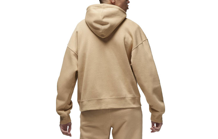 (WMNS) Air Jordan Brooklyn Fleece Hoodie 'Desert' FN4488-277