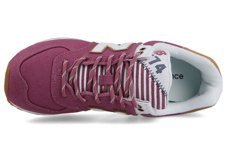 (WMNS) New Balance 574 Series Sneakers Purple/Red WL574SYF