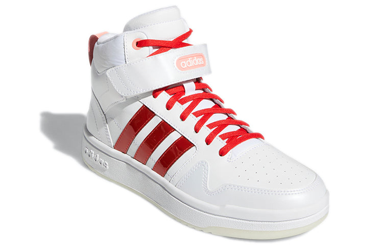 (WMNS) adidas neo Postmove Mid 'White Red' GZ3799