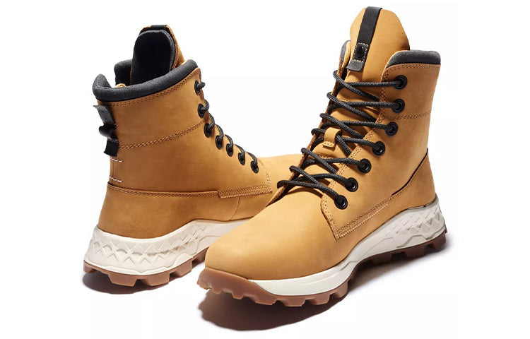Timberland Brooklyn Side Zip Sneaker Boot 'Wheat Nubuck' A2J1E231