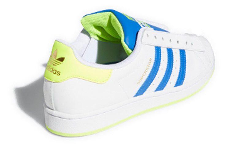 adidas Superstar Laceless 'White Blue Yellow' FV3020
