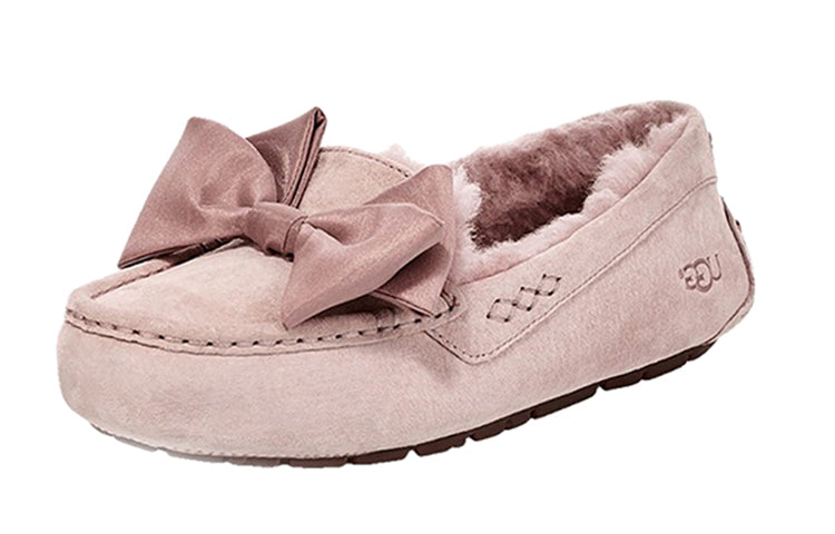 (WMNS) UGG Clara Glam Bow Slip on Pink 1103131-DUS