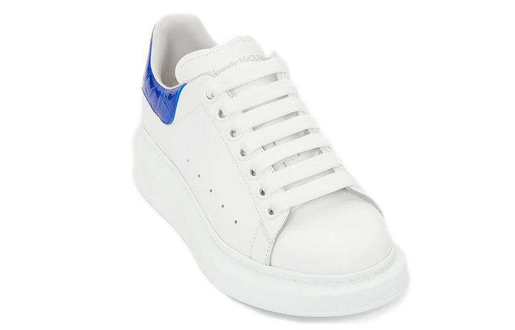 (WMNS) Alexander McQueen Oversized Sneaker 'White Ultramarine' 553770WIAF89407