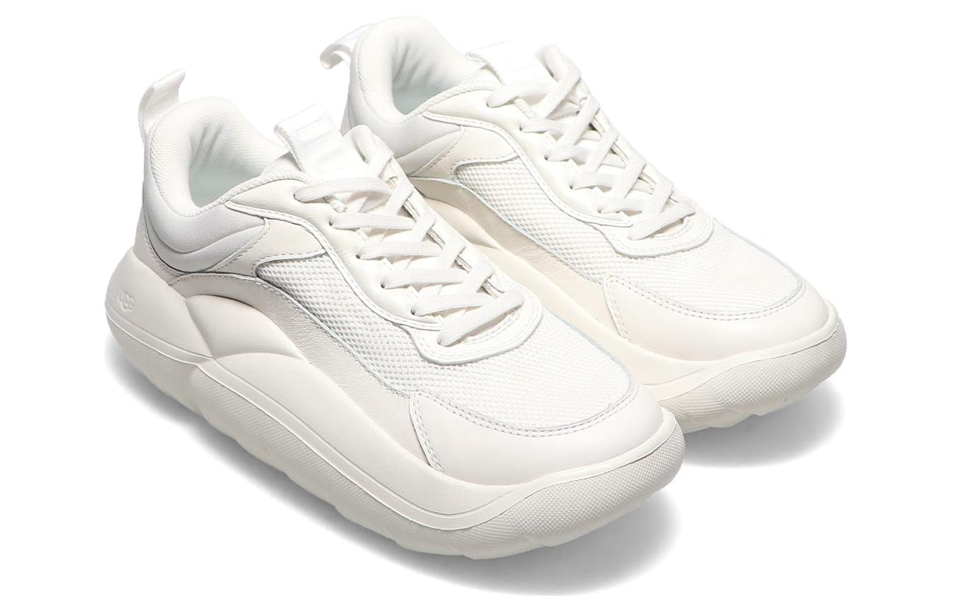 (WMNS) UGG LA Cloud Trainer 'Triple White' 1142890-WHT