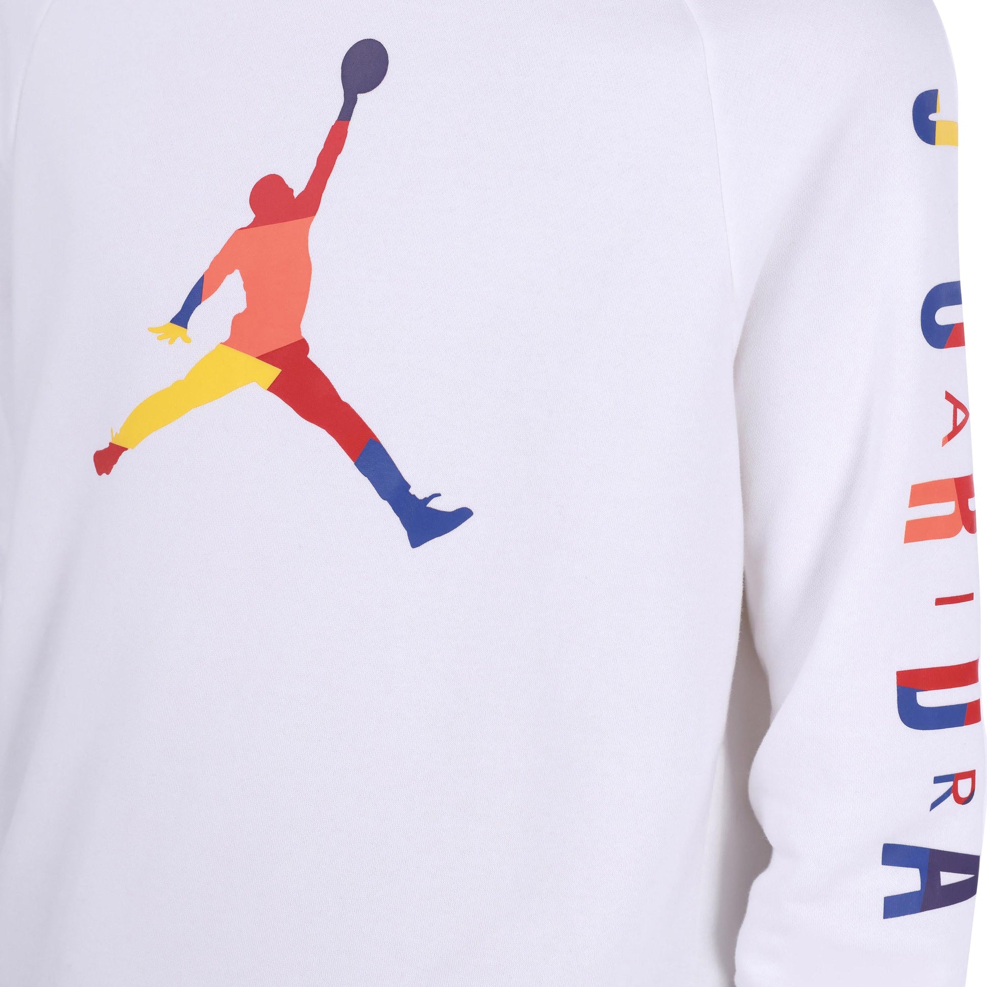 Men's Air Jordan DNA Round Neck Pullover White DA6729-100