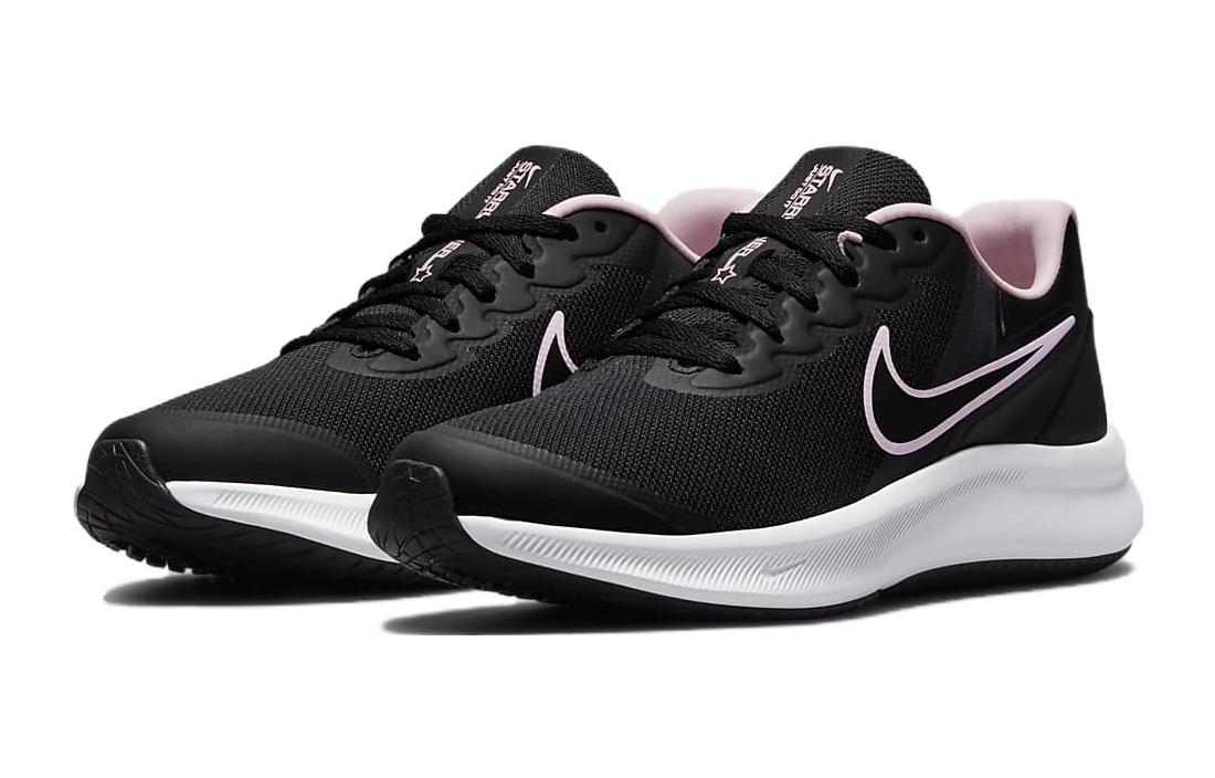 (GS) Nike Star Runner 3 'Black Light Pink' DA2776-002