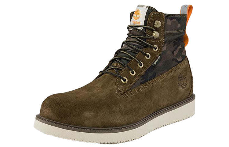 Timberland Vibram 6 Inch Premium Wide Fit Boots 'Olive Green' A41ZX