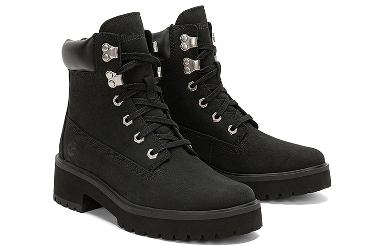 (WMNS) Timberland Carnaby Cool 6 Inch Boots 'Black Nubuck' A5NYYW