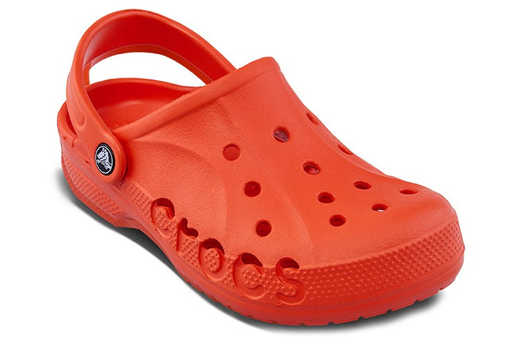 Crocs Baya Beach Orange Sandals 10126-817