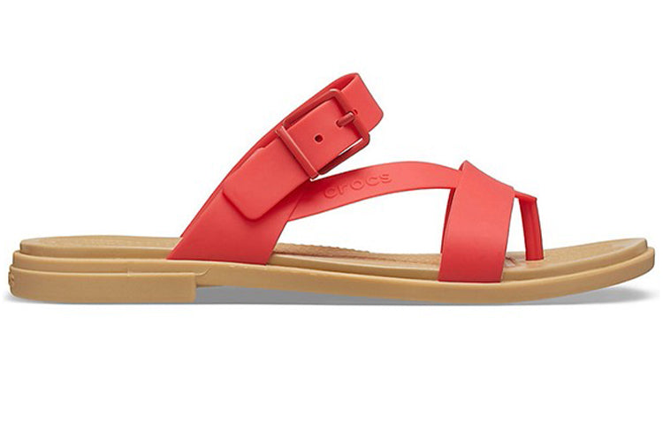 (WMNS) Crocs Casual Flame Red Slippers 206108-8C1
