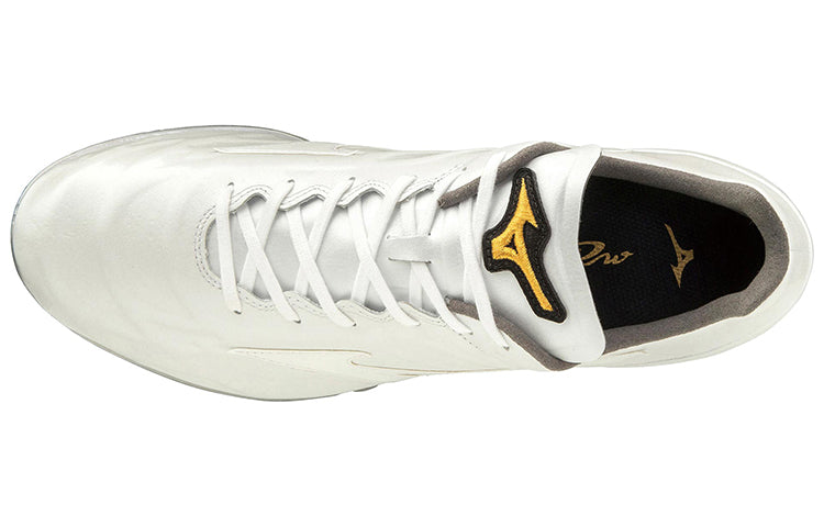 Mizuno Pro QS Low Top Wear-Resistant Baseball Shoes White Gray 11GM190001