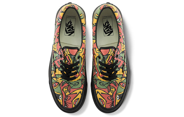 Vans Og Era Lx Graffiti Yellow Red Green VN0A3CXN4M5