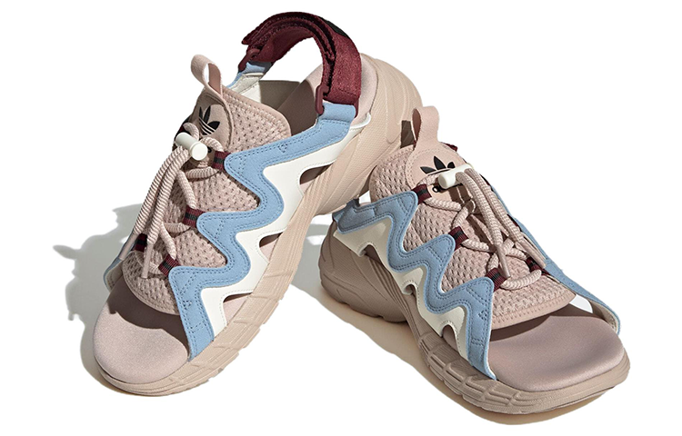 (WMNS) adidas originals Astir Sandals 'Blue Beige' HP9571