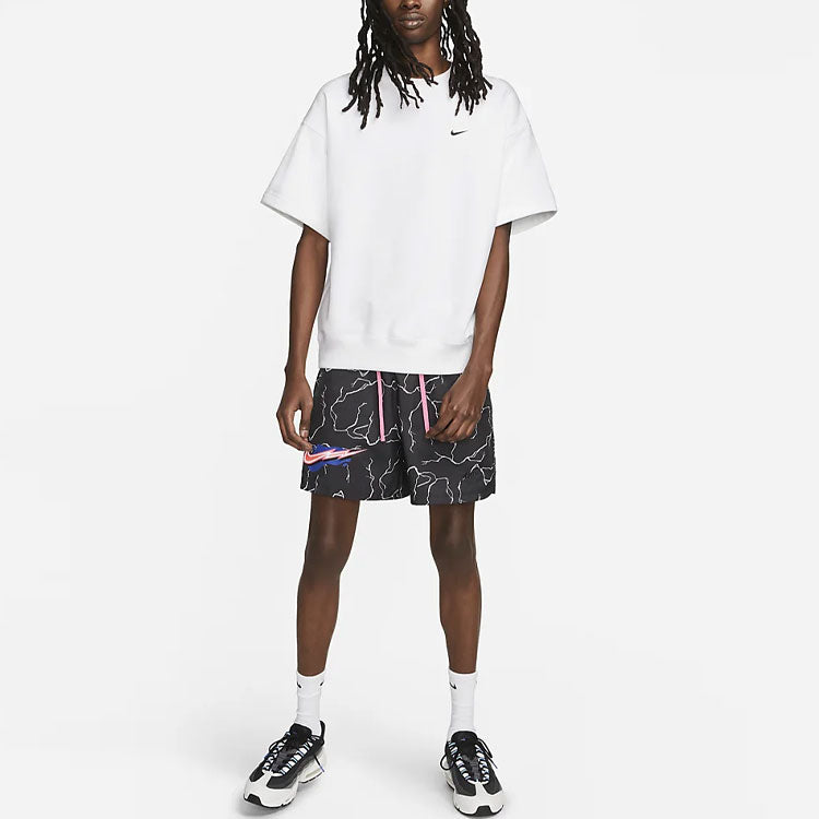 Nike Solo Swoosh Short-Sleeve French Terry Top 'White' DX0880-100