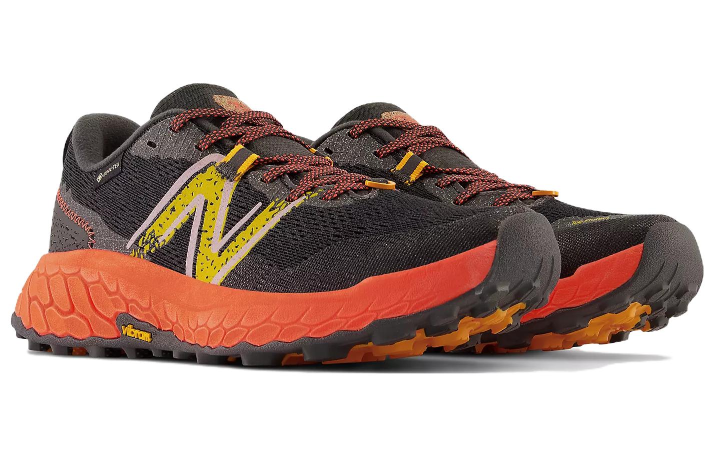 (WMNS) New Balance Fresh Foam X Hierro v7 GTX 'Black Orange' WTHIER7B