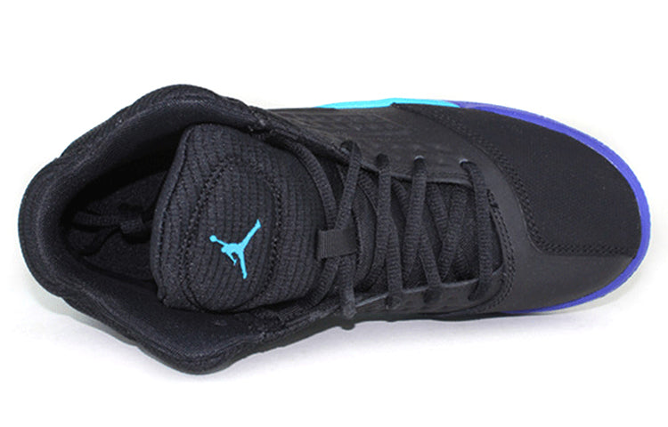 (GS) Air Jordan New School 'Black Blue Lagoon' 768902-008