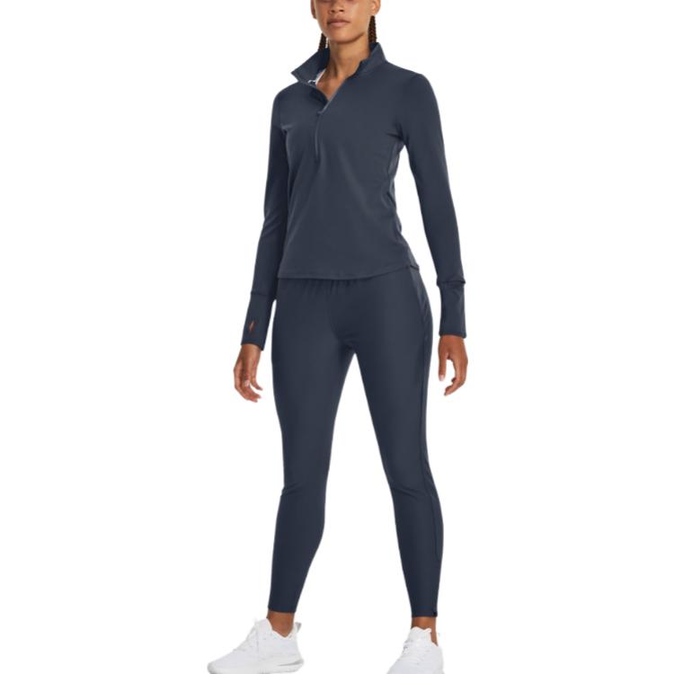 (WMNS) Under Armour Qualifier Elite Leggings 'Blue Grey' 1379346-044
