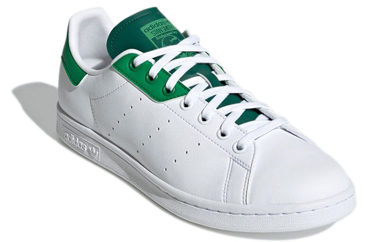 adidas originals Stan Smith Cozy Wear-Resistant Skate Shoes White Green Unisex 'White Green' H00331